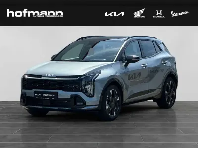 Gebraucht Kia Sportage GT-Line 179 PS (131 kW) 2025 (ha5) lunarsilber met./schwarz SUV