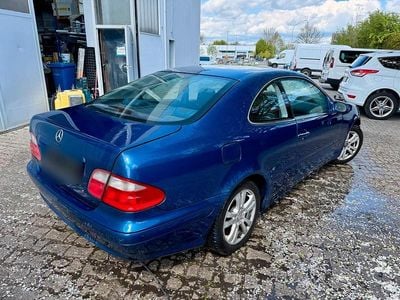 Usata Mercedes CLK200 163 CV (119 kW) 2001 Blu Coupé