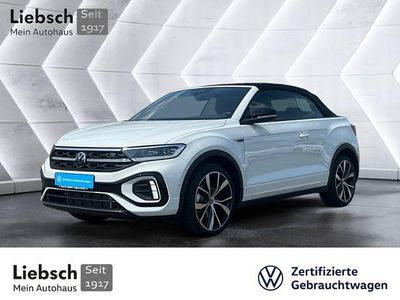 Gebraucht VW T-Roc Cabriolet R-line 150 PS (110 kW) 2025 Weiß Cabrio