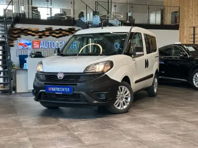 Gebraucht Fiat Doblò 95 PS (69 kW) 2018 Weiß Van / Kleinbus