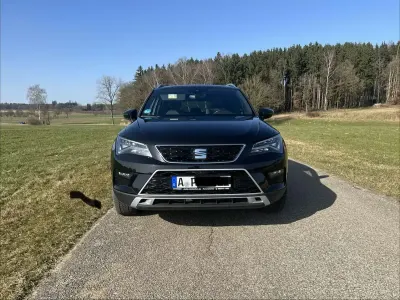 Używany Seat Ateca 4Drive 190 KM (139 kW) 2017 Czarny SUV