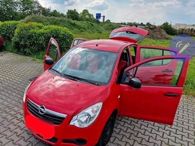 Gebraucht Opel Agila 65 PS (47 kW) 2009 Rot Kleinwagen