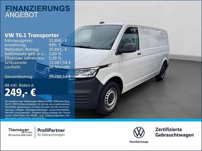 Gebraucht VW T6.1 110 PS (80 kW) 2021 Weiß Van