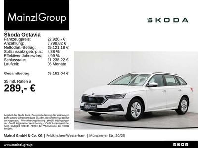 Weiß Gebraucht 2022 Skoda Octavia Ambition Kombi | 22.920 € (Guter Preis)