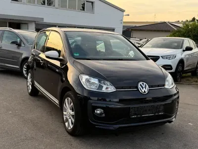 Gebraucht VW up! CLUB 75 PS (55 kW) 2017 Schwarz Kleinwagen