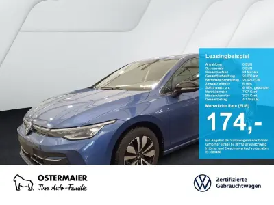 Begagnad VW Golf VIII Goal 150 HK (110 kW) 2025 Blå Sedan