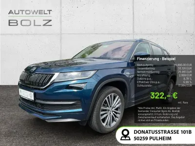 Brugt Skoda Kodiaq LAURIN & KLEMENT 200 HK (147 kW) 2021 Blå SUV