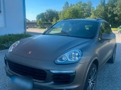 Gebraucht Porsche Cayenne Diesel Platinum Edition 262 PS (192 kW) 2018 Schwarz SUV
