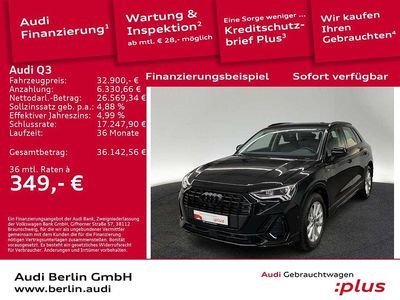 Gebraucht Audi Q3 S-Line 245 PS (180 kW) 2022 Mythosschwarz metallic SUV