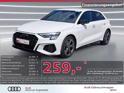 Ibisweiß Gebraucht 2024 Audi S3 Comfort Limousine | 35.980 € (Superpreis)