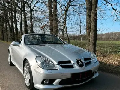 Second-hand Mercedes SLK350 AMG 272 CP (200 kW) 2005 Argintiu Cabrio
