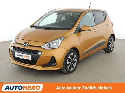 Gebraucht Hyundai i10 Style 87 PS (63 kW) 2017 Orange Kleinwagen