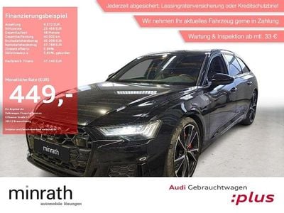 Schwarz Gebraucht 2023 Audi A6 S-Line Kombi | 47.340 € (Fairer Preis)