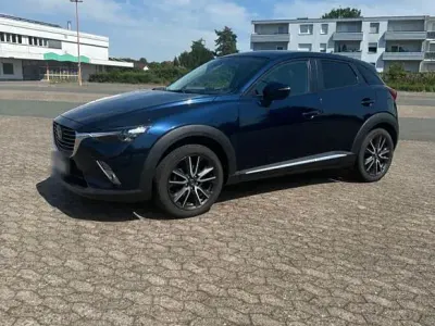 Gebraucht Mazda CX-3 Sports-Line 150 PS (110 kW) 2017 Blau SUV
