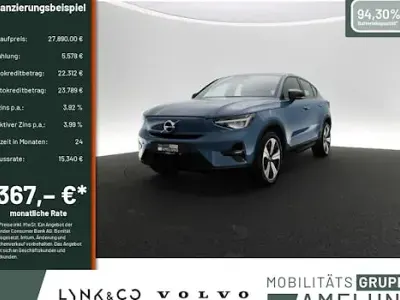 Begagnad Volvo EC40 Core 175 kW (238 HK) 2022 Blå SUV