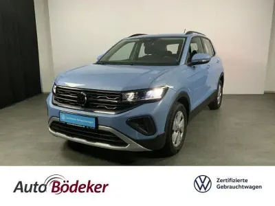Gebraucht VW T-Cross Life 116 PS (85 kW) 2025 Blau SUV