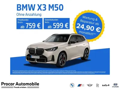 Ny BMW X3 M M Sport 398 HK (292 kW) 2026 Hvid SUV