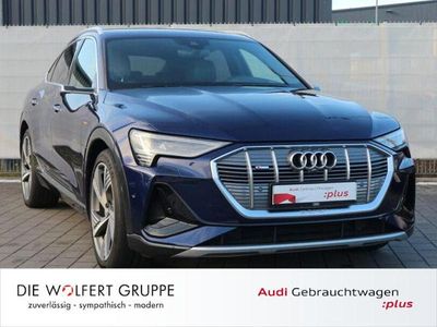 Gebraucht Audi e-tron Sportback S-Line 300 kW (408 PS) 2022 Blau SUV