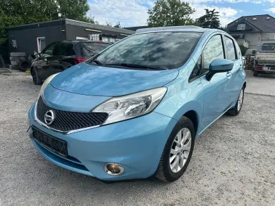 Gebraucht Nissan Note Acenta 80 PS (58 kW) 2014 Blau Kleinwagen