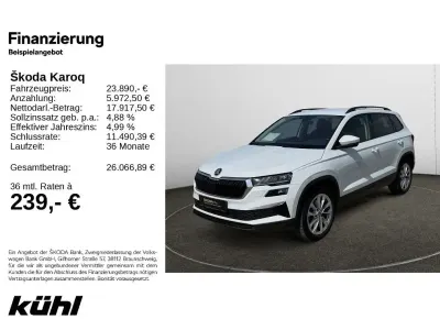 Używany Skoda Karoq Style 150 KM (110 kW) 2022 Biały SUV