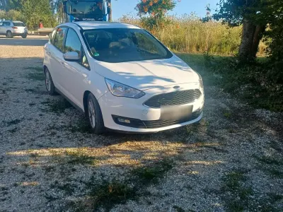 Gebraucht Ford C-MAX 110 PS (80 kW) 2018 Weiß Van / Kleinbus