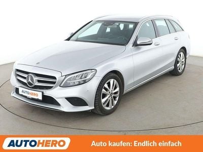 Usata Mercedes C180 Avantgarde 156 CV (114 kW) 2019 Grigio Station wagon