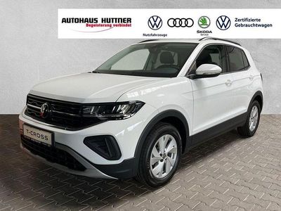 Gebraucht VW T-Cross Life 95 PS (69 kW) 2024 Pure white SUV