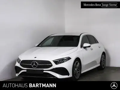 Gebraucht Mercedes A200 AMG 163 PS (119 kW) 2025 Unilack polarweiß Limousine