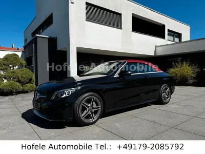 Used Mercedes C180 AMG 156 HP (114 kW) 2019 Black Cabriolet