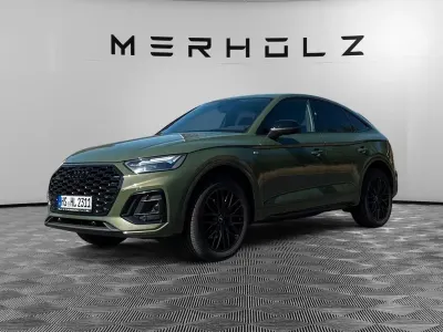 Gebraucht Audi Q5 Sportback S-Line 204 PS (150 kW) 2022 Grün SUV
