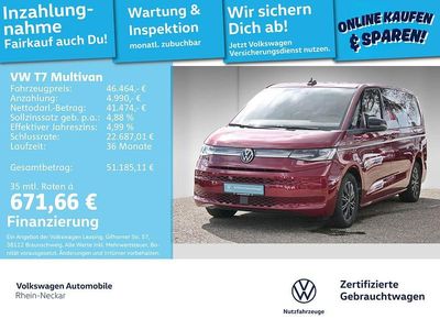 Occasion VW Multivan Style 150 PK (110 kW) 2022 Rood MPV