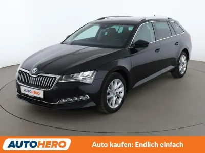 Gebraucht Skoda Superb Style 150 PS (110 kW) 2022 Schwarz Kombi