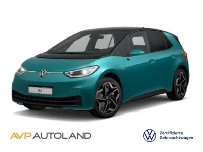 Gebraucht VW ID.3 Pro Performance 150 kW (204 PS) 2021 Blau Kleinwagen