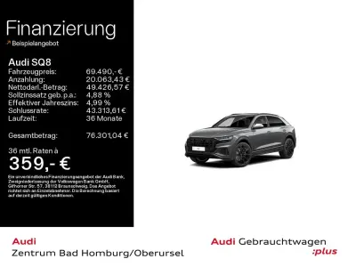 Second-hand Audi SQ8 Sport 507 CP (372 kW) 2022 Gri SUV