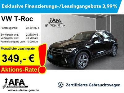 gebraucht VW T-Roc 1,5 TSI R-Line DSG Navi*LED*ACC*DC