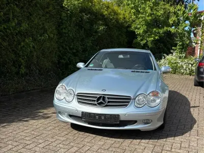 Gebraucht Mercedes SL350 250 PS (183 kW) 2003 Silber Cabrio