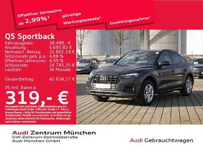 Gebraucht Audi Q5 Advanced 299 PS (219 kW) 2022 Manhattangrau metallic SUV
