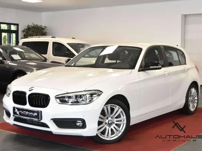 Gebraucht BMW 118 Advantage 136 PS (100 kW) 2018 Weiß Kleinwagen