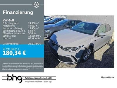 Gebraucht VW Golf VIII R-line 131 PS (96 kW) 2024 Grau Limousine