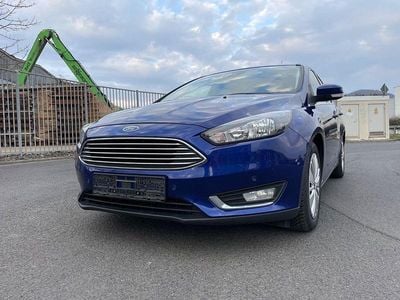 Second-hand Ford Focus Titanium 125 CP (91 kW) 2015 Albastru Berlinǎ