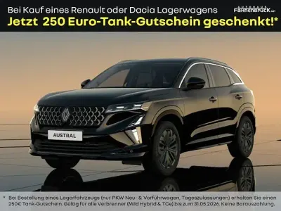 Neu Renault Austral Techno 200 PS (147 kW) 2026 Schwarz SUV