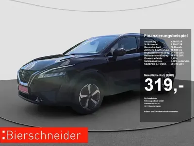 Gebraucht Nissan Qashqai N-Connecta 158 PS (116 kW) 2022 M) (schwarz SUV