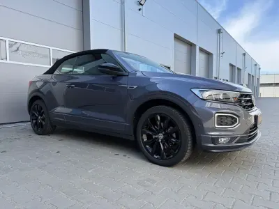 Second-hand VW T-Roc Cabriolet R-line 150 CP (110 kW) 2021 Gri Cabrio