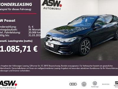 Nuova VW Passat R-line 193 CV (141 kW) 2025 Nero Station wagon