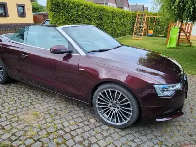 Gebraucht Audi A5 Cabriolet S-Line 177 PS (130 kW) 2013 Violett Cabrio
