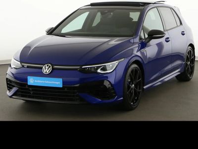 gebraucht VW Golf VIII R 2.0 TSI 4M "Black Style" Akrapovic NaviPro Pano.dach DCC RFK IQ.Light Matrix LED Leder Sitzmemory Vmax 270km/h AID ...