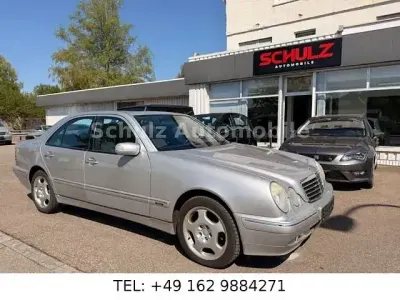 Brugt Mercedes E430 Avantgarde 279 HK (205 kW) 2001 Sølv Sedan