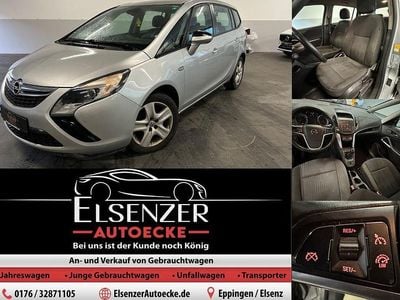 Gebraucht Opel Zafira Tourer Edition 120 PS (88 kW) 2016 Silber Van / Kleinbus