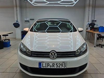 Gebraucht VW Golf Cabriolet Exclusive 105 PS (77 kW) 2014 Weiß Cabrio