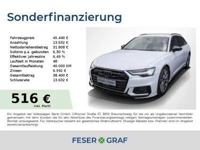 Usata Audi S6 Ambiente 344 CV (253 kW) 2023 Bianco Station wagon
